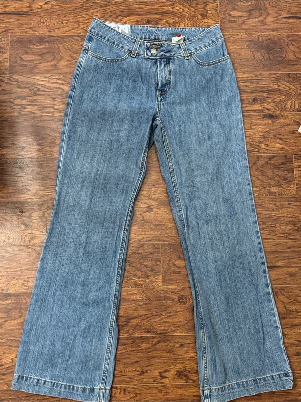 Stetson Women's Light Blue City Trouser Jeans - Size 10 Reg